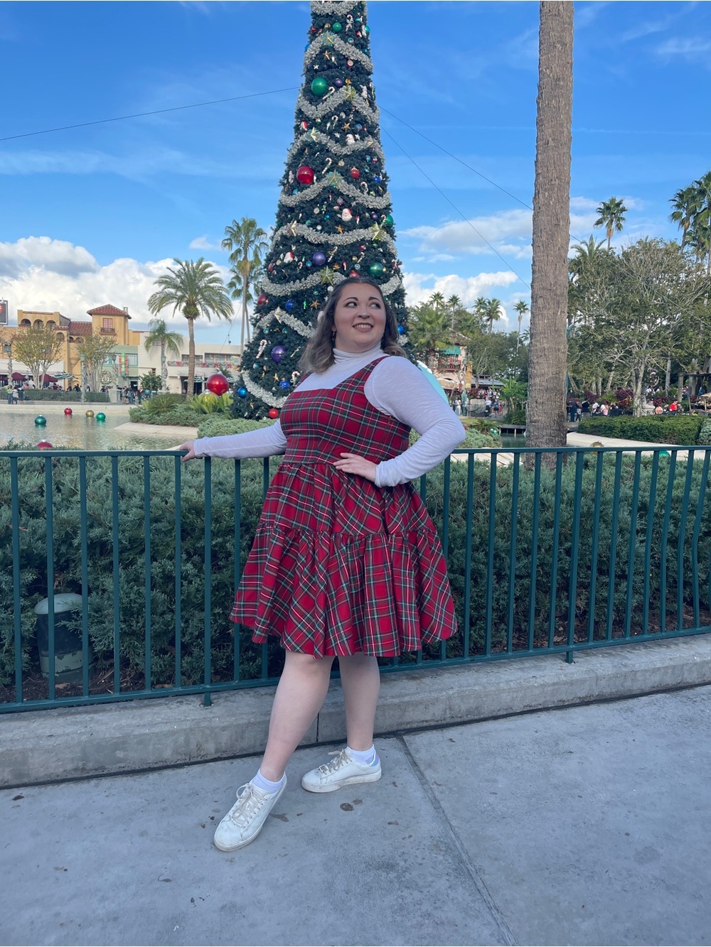 By Chelsea Reece Viral Tik Tok Twirl dress - Christmas Journey